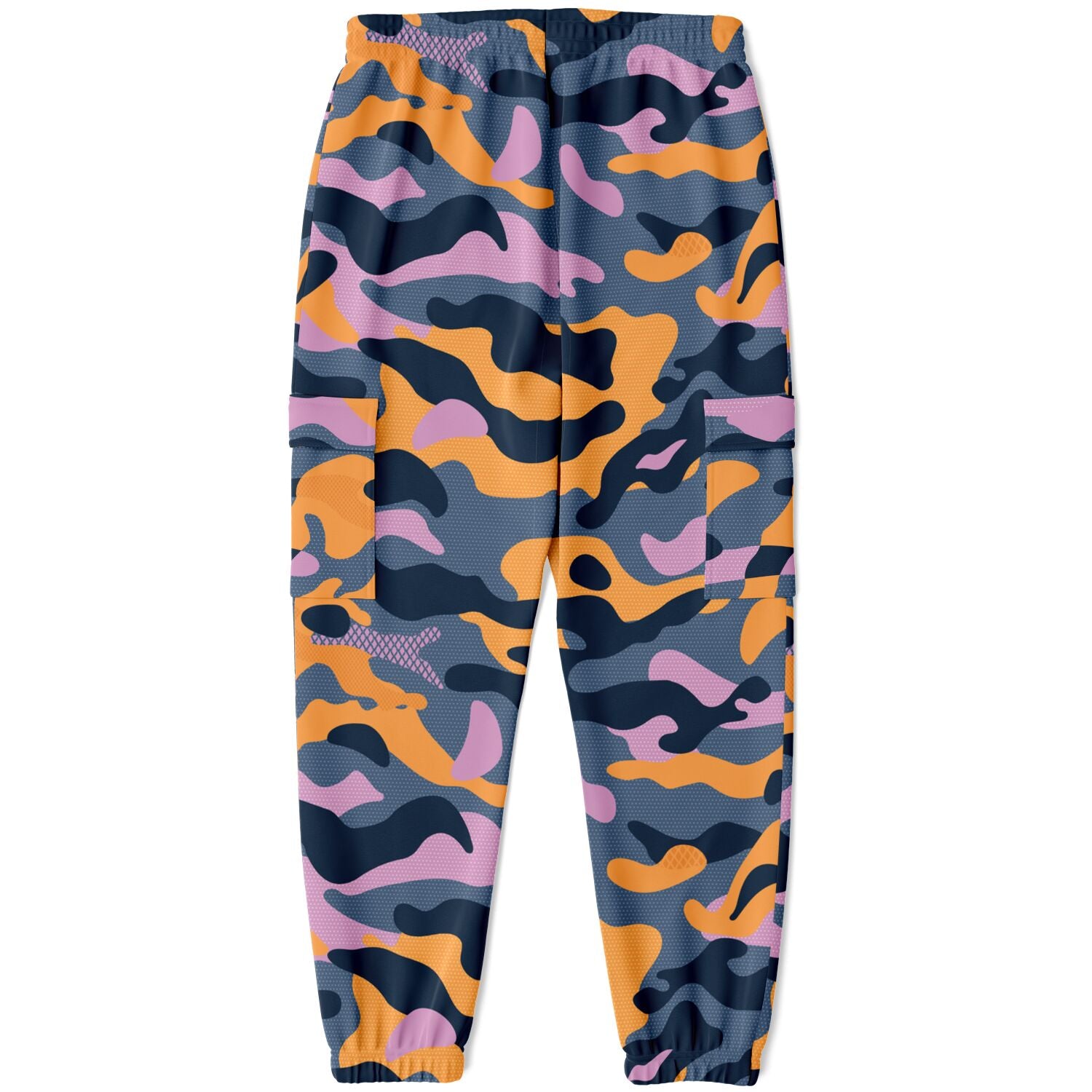 Y2K Urban Camo Athletic Cargo Sweatpants - AOP