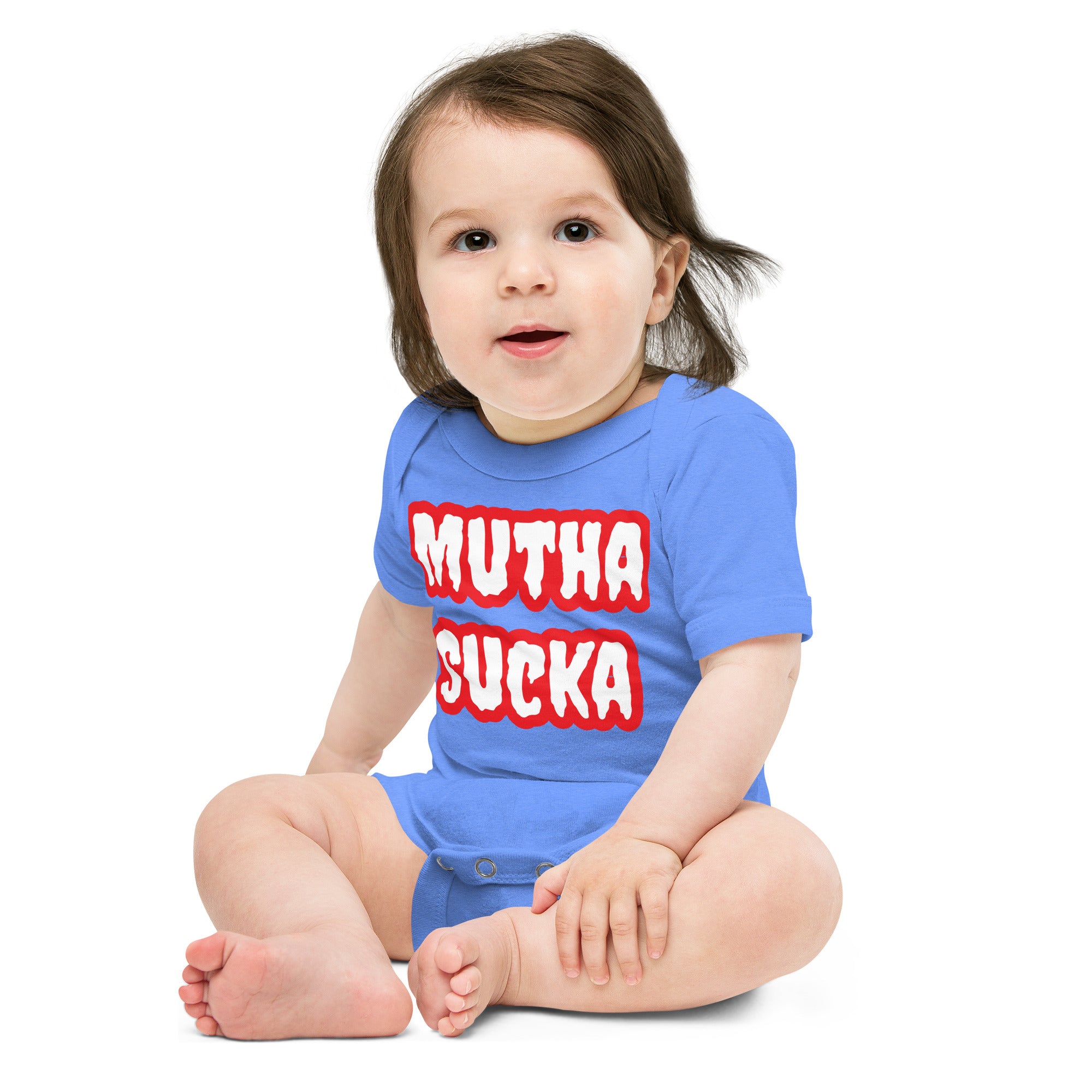 Mutha Sucka Baby short sleeve one piece