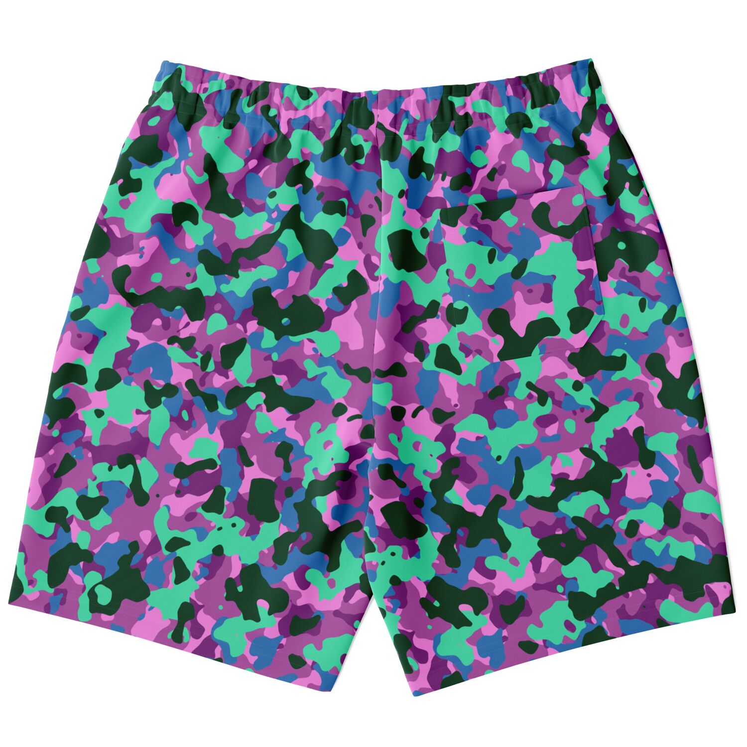 Y2K camo Athletic Long Shorts