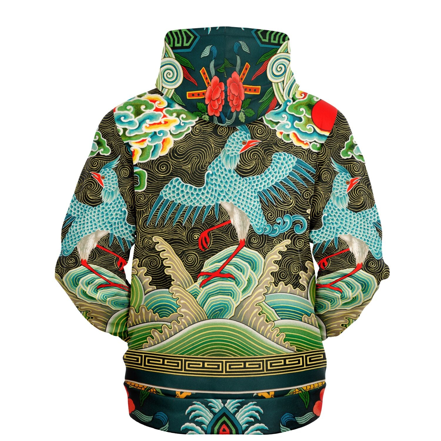 Chinese Crane Unisex Hoodie (Museum Collection)