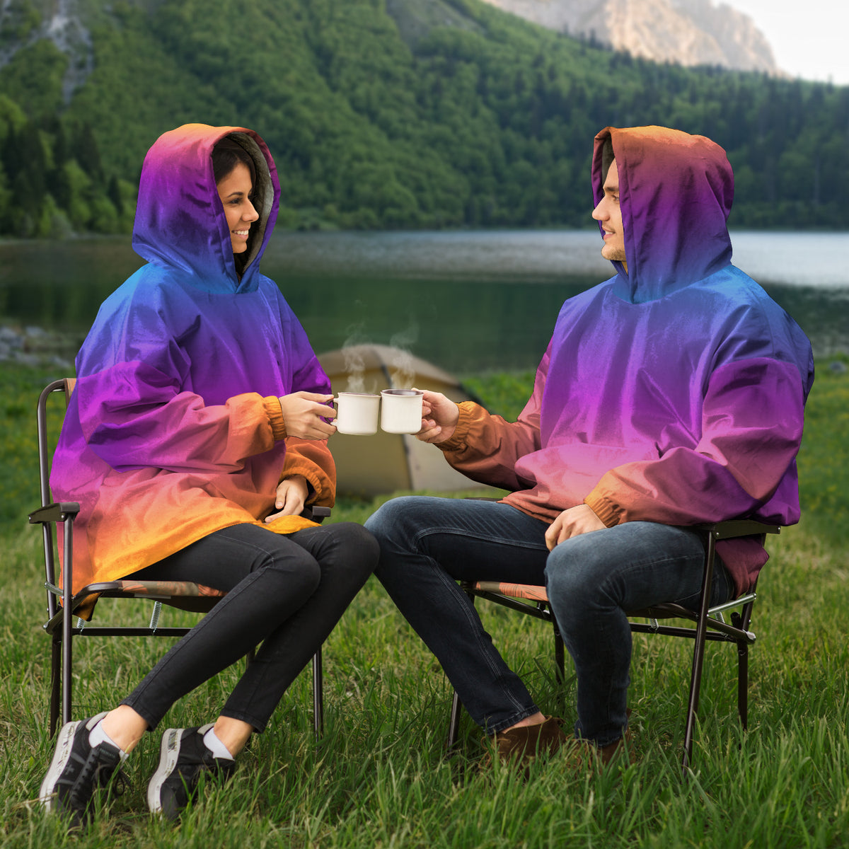 Rainbow Snug sale Hoodie