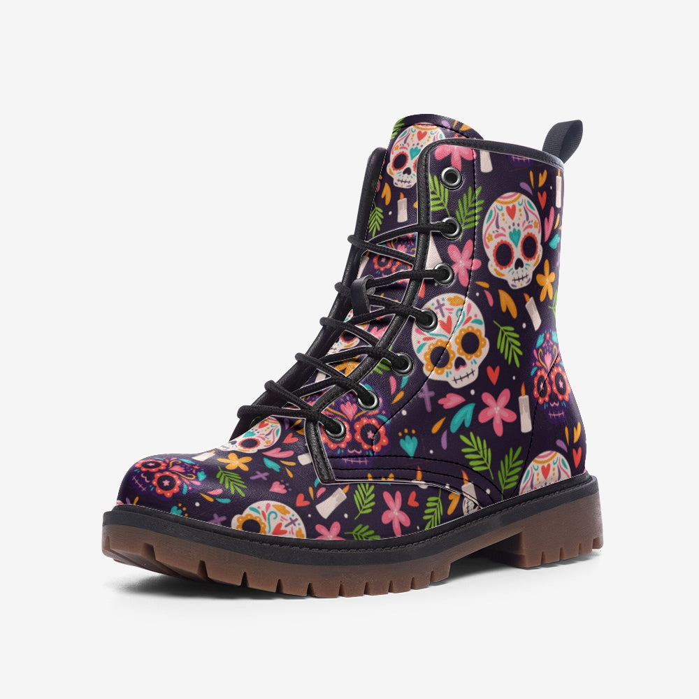 Women's sugar skull on sale boots