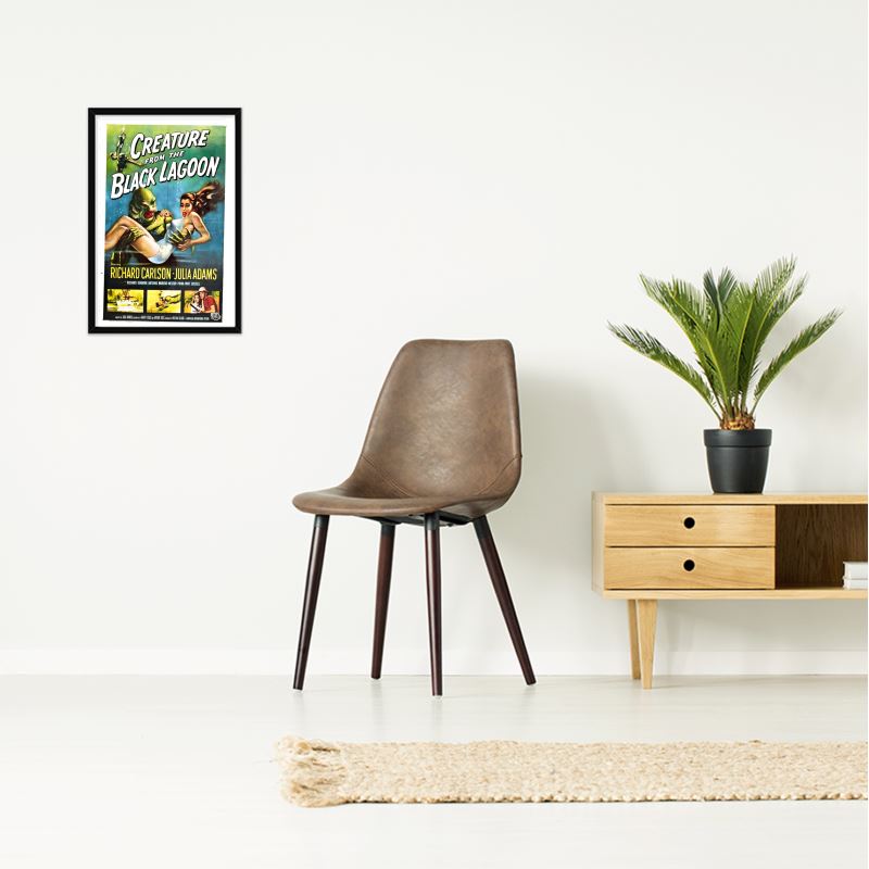 Creature From The Black Lagoon Sci-fi Poster Print