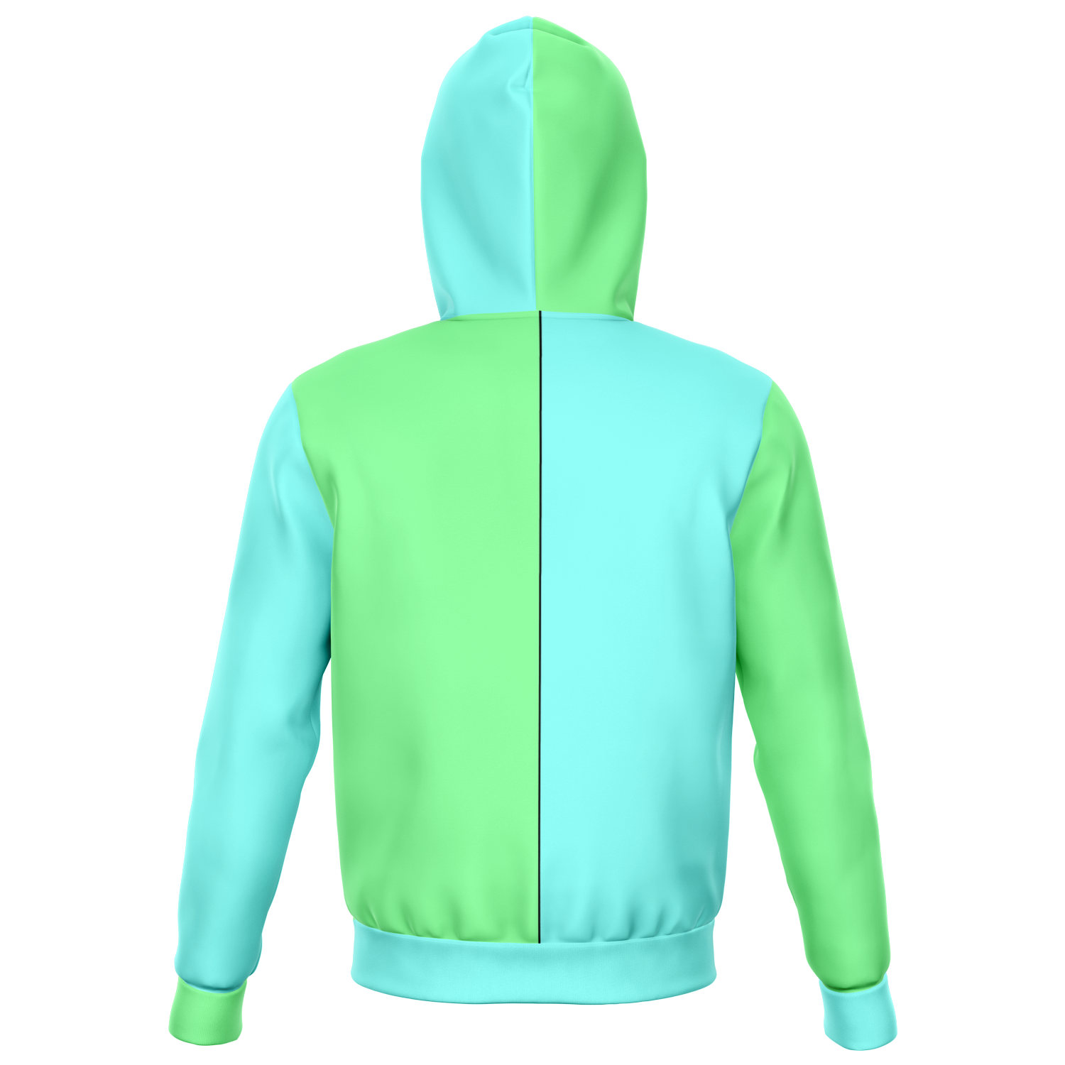 Lime Split Hoodie