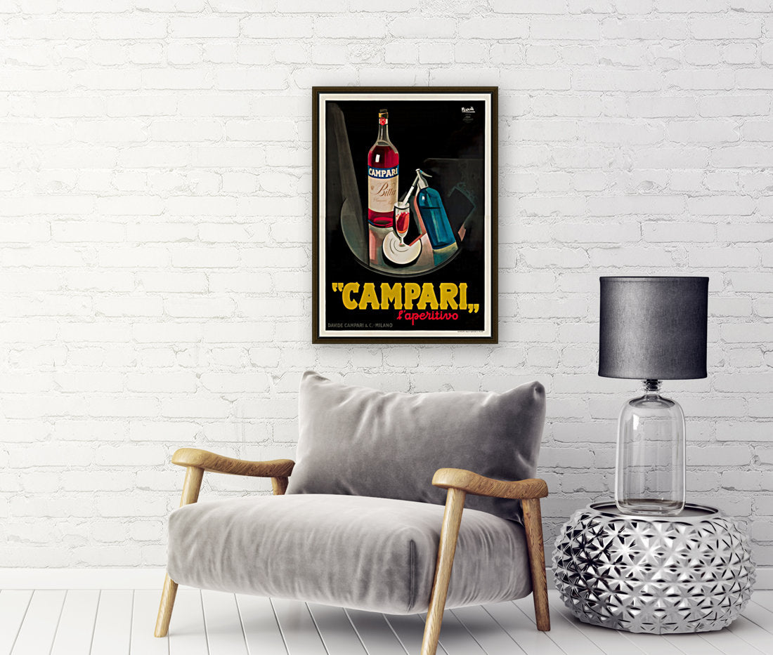 Affiche originale Campari