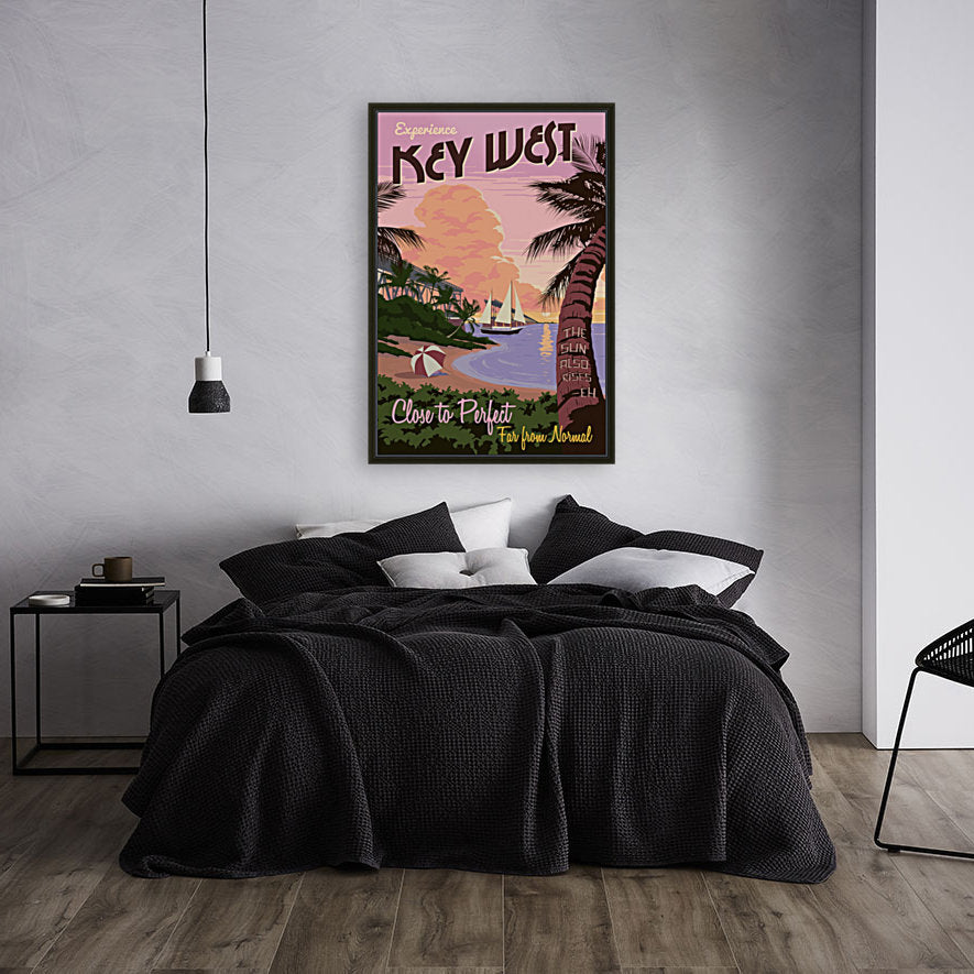Experience Key West Close to Perfect travel poster