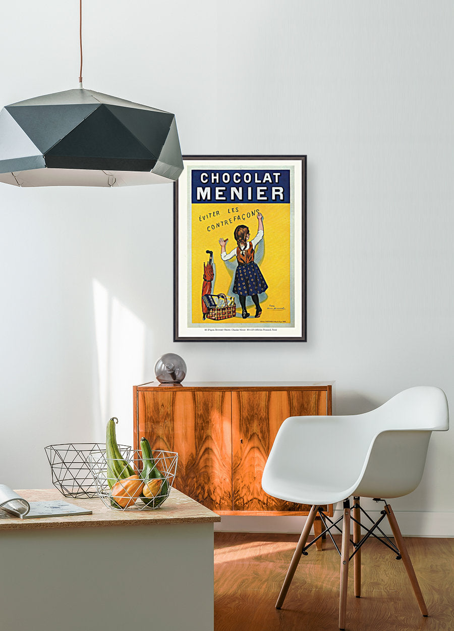 Chocolat Menier vintage poster